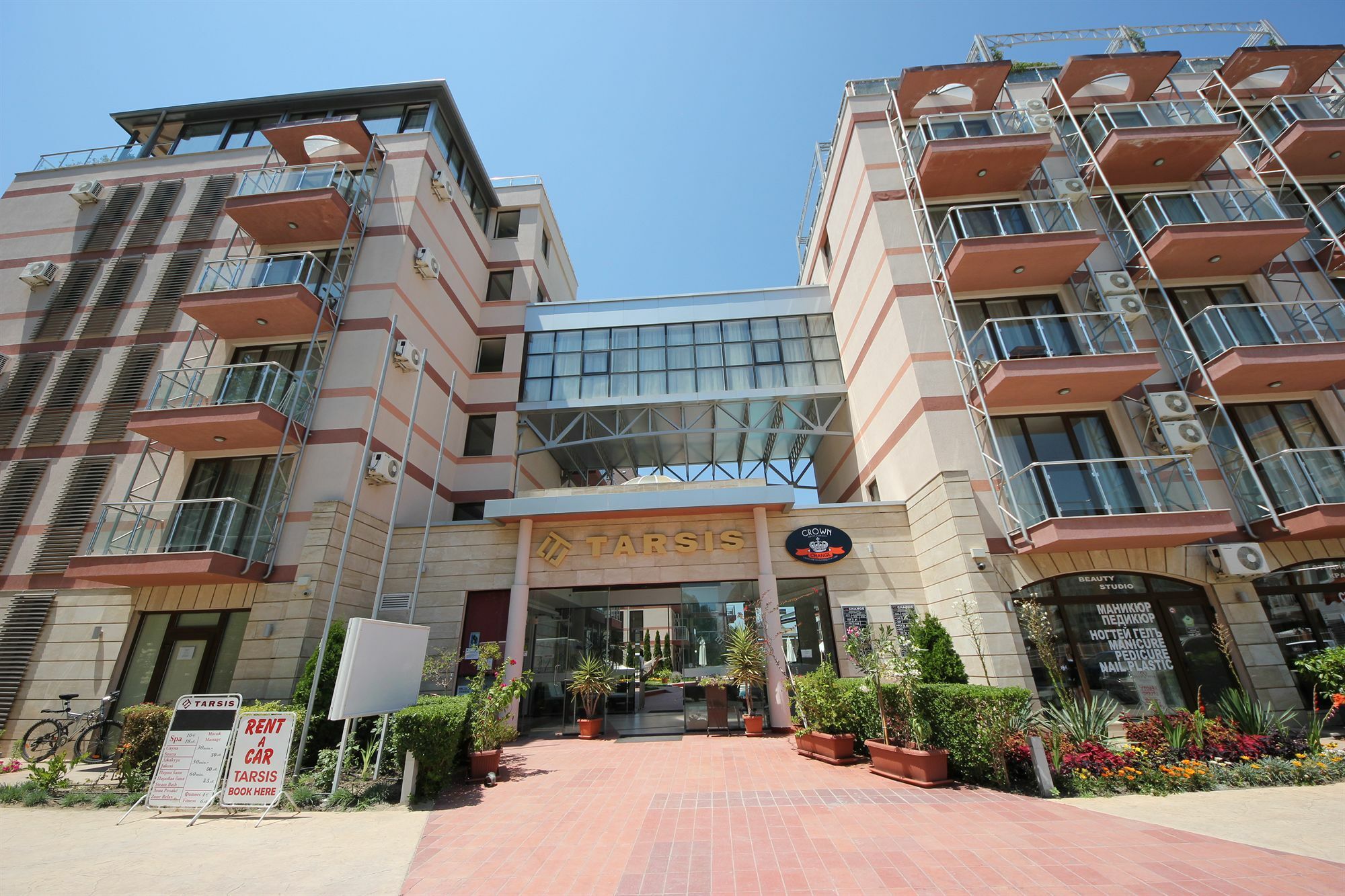 Menada Tarsis Apartments Slantschew brjag Exterior foto